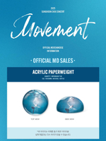 товары CHOI SUNGHOON - MOVEMENT 2025 CONCERT OFFICIAL MD ACRYLIC PAPERWEIGHT