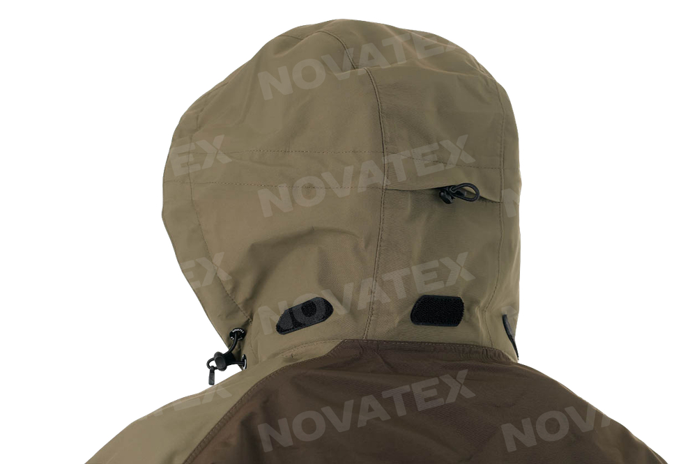 Костюм Nova-Tex Фиш Мастер Тёмный хаки Таслан Grayling 10/10 -