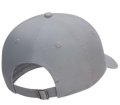 Теннисная кепка Nike Club Unstructured Futura Wash Cap - particle grey/black