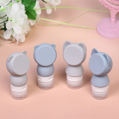 Флакон для хранения косметических средств «Beauty», котики и мишки, цвет в ассортименте, 60мл