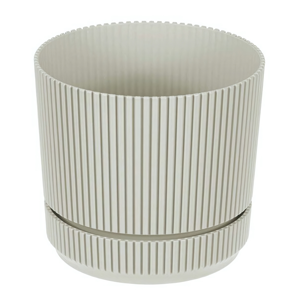 Кашпо СТРИП круглое D=170мм 2,3 л с поддоном М3247