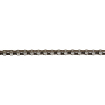 Цепь KMC S1 для 1 скорости, 1/2"х1/8", 112 звеньев, пин 8.6мм, с замком, коричневая