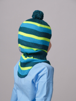 Шлем весенний/осенний вязаный (Лагуна) ЧИП