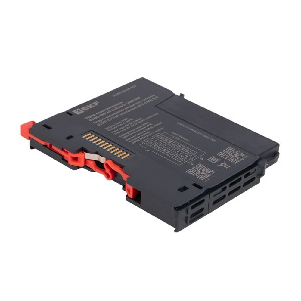 Модуль расширения дискретных сигналов GL200-DIO16D токоприемный D-CARD EKF