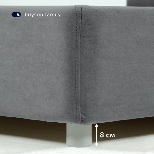 Кровать BuyStrong (велюр)