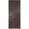 Profil Doors 16NA дуб тобакко глухая профиль чёрный матовый