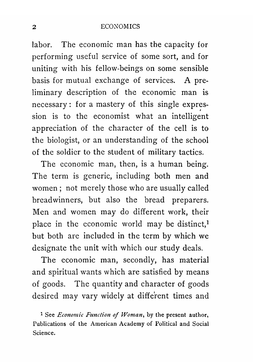 Economics | Edward Thomas Devine