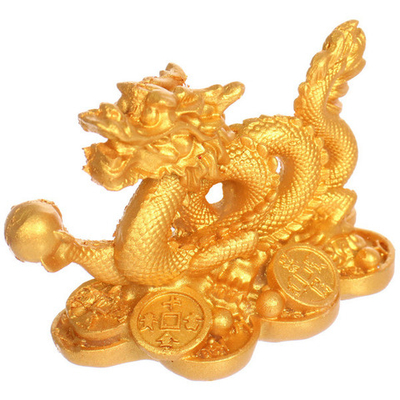 Фигурка «Дракон - Золотые монеты» 8,5*4*5,5 см