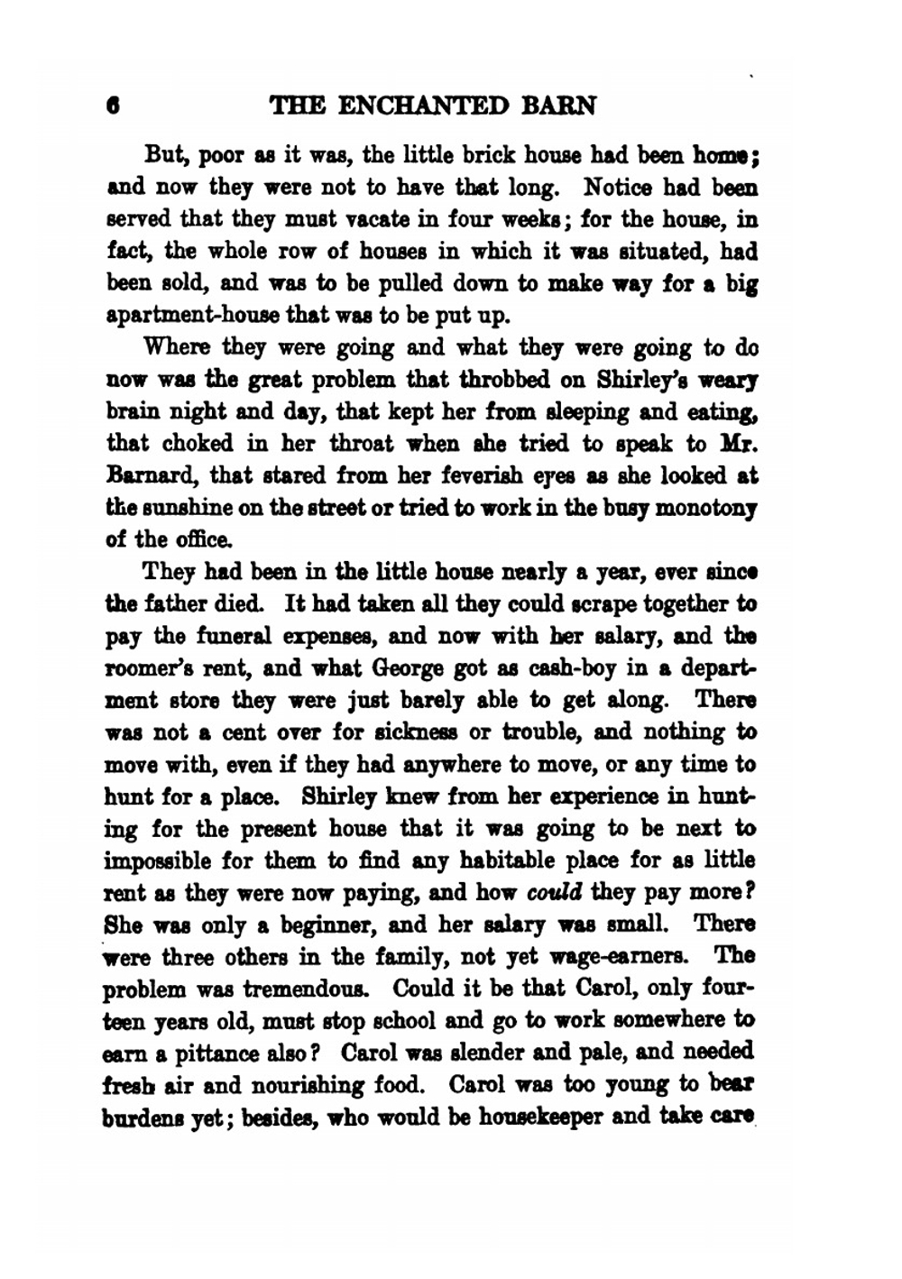 The enchanted barn | H.G. Livingston