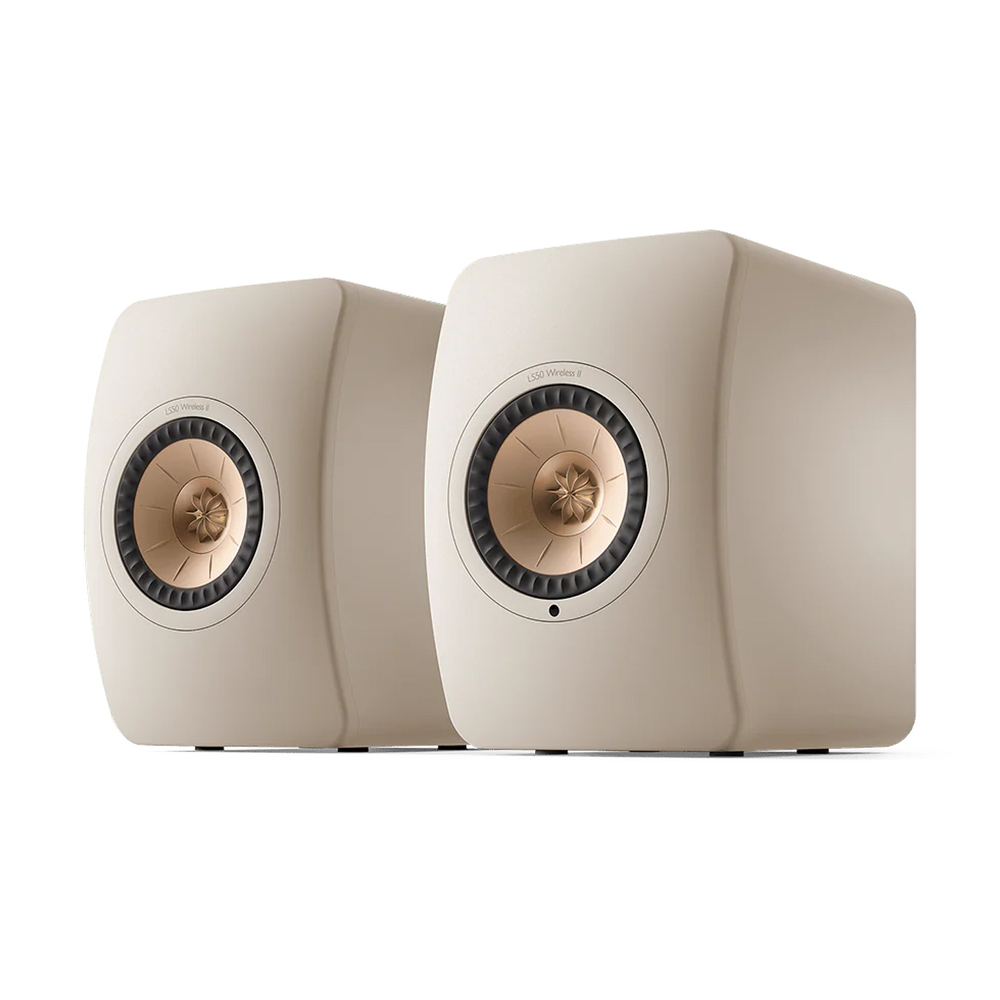 KEF LS50 Wireless II Sand Shell активная полочная акустическая система (пара)