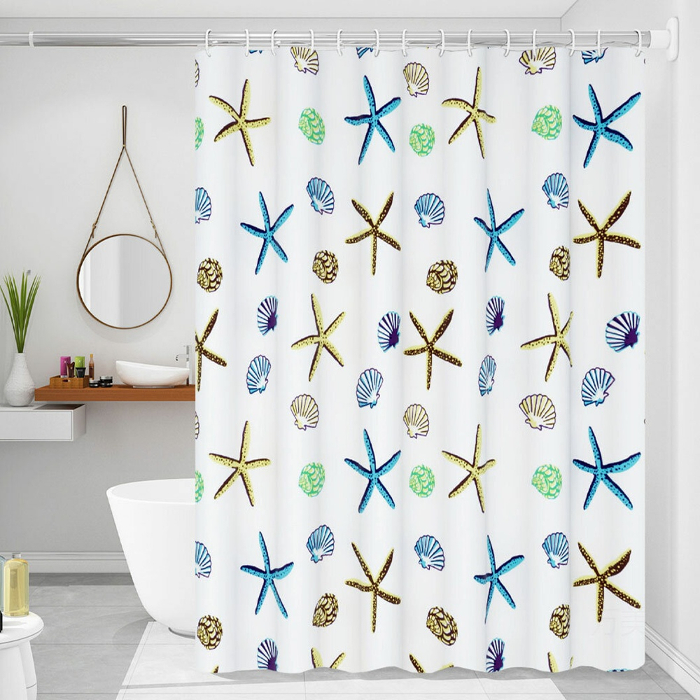 Штора для ванной 180*180см, PEVA