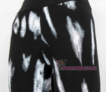 лосины Черное - Белое Термо 3919