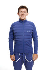 ЛОНГСЛИВ С ПУХОВОЙ ВСТАВКОЙ МУЖСКОЙ | DEEP COBALT