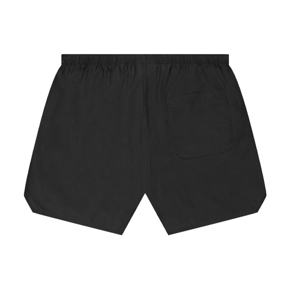 Шорты Fear of God Essentials SS21 Volley Short Stretch Limo Black Logo, FOG-SS21-631