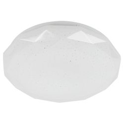 Светильник потолочный светодиодный ЭРА Классик без ДУ SPB-6 Slim Sparkle 24W-4K 4000K | Светильники SPB-6 без ДУ