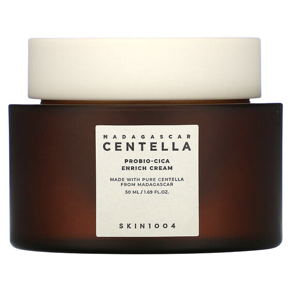 Skin1004 Madagascar Centella Probio-Cica Enrich Cream Ламеллярный крем для лица с пробиотиками 50мл