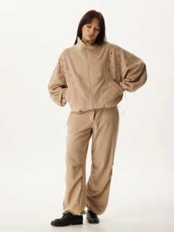 Брюки АУРА, капучино