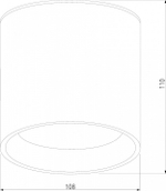 Накладной светильник Elektrostandard Light LED a056231