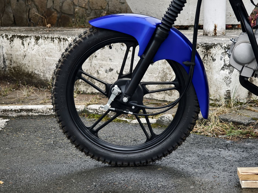 Мотоцикл ЗИД-125 (синий)