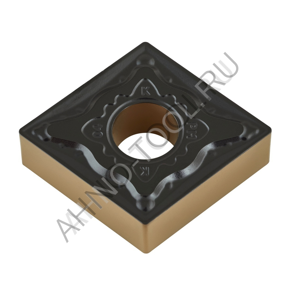 Пластина твердосплавная ISO CNMG120404-PMA ACP10E AHNO по стали, чистовая обработка