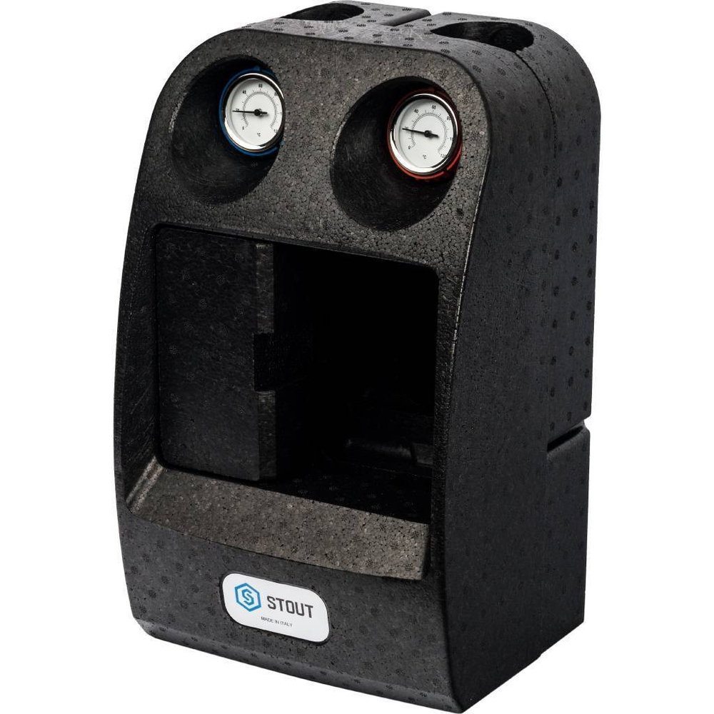 Насосная группа с прямым контуром 1" без насоса в теплоизоляции