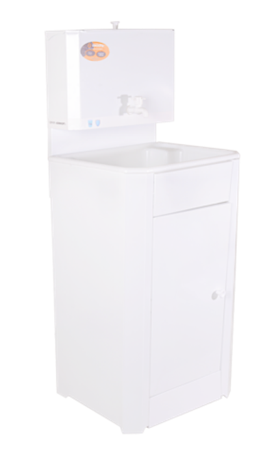 Умывальник дачный "Комфорт" ВИХРЬ без подогрева, пластик, белый