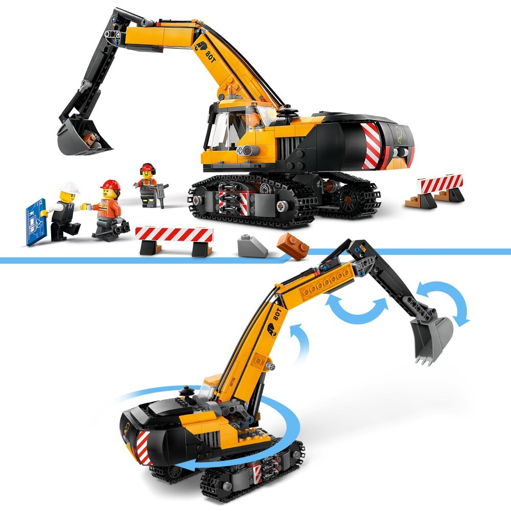 LEGO City - Желтый экскаватор 60420 / артикул   60420  / GTIN 5702017586939