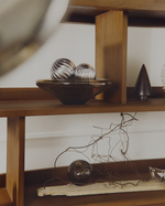 Стеллаж Sashi из массива тикового дерева 150 x 185 см