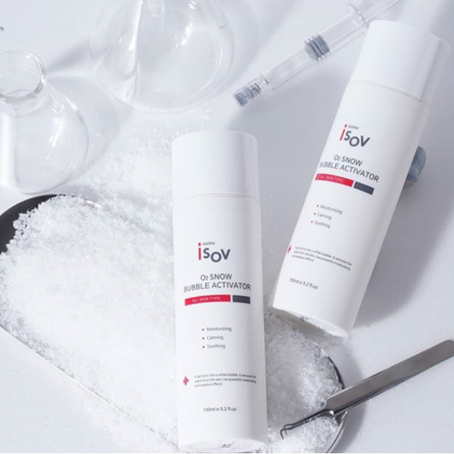 Isov Sorex O2 Snow Bubble Activator мягкое кислородное очищающее молочко, 150 мл