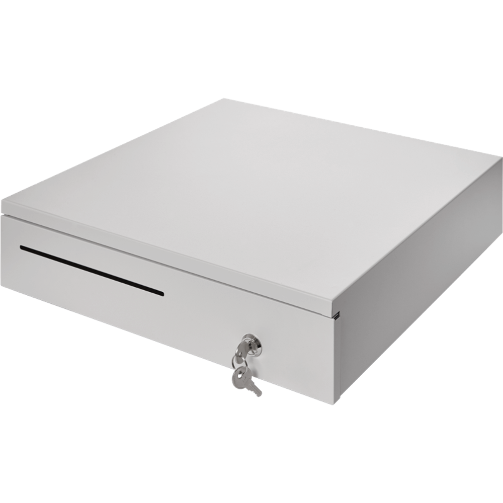 Денежный ящик PayTor HT-410P (Белый, Переходник, Штрих,  арт. HT-410-5010-13W2-2)