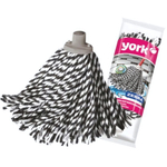 Насадка для уборки хлопковая с добавлением полиэстера 163гр. Зебра YORK