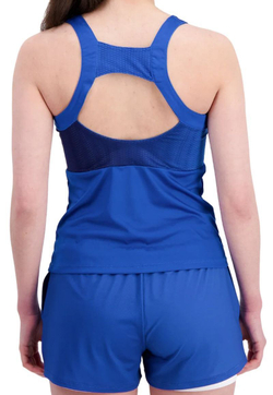 Женский топ теннисный Le Coq Sportif Tennis Pro Tank Top - небесный