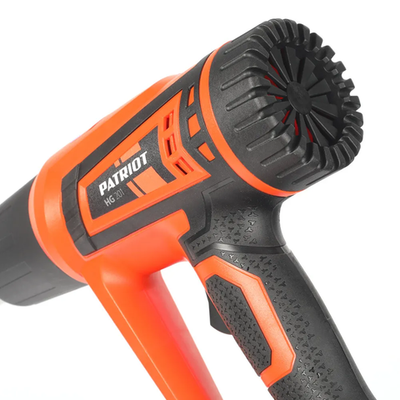 Фен строительный PATRIOT HG 201, 2000Вт, 2 режима, с регулировкой температуры