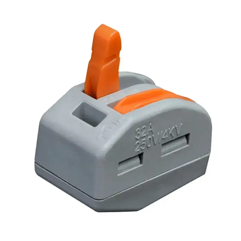 Клемма Vacco PCT-212, 2 контакта, тип WAGO (Ваго), 100 штук в упаковке