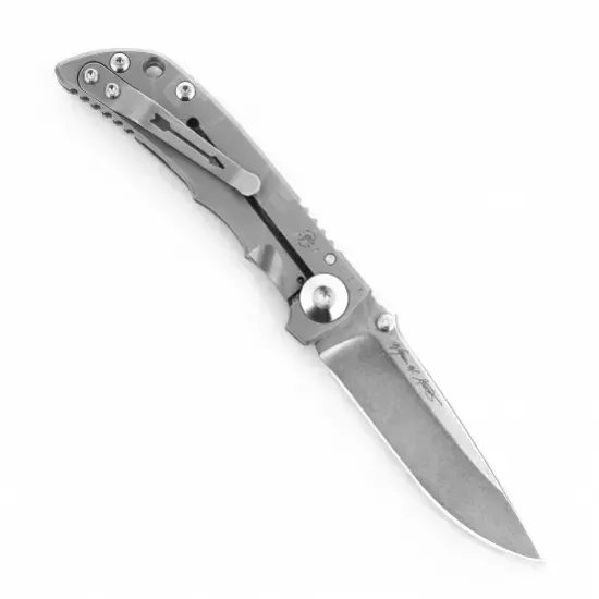 Складной нож Spartan Blades HARSEY FOLDING SB/SF10SW c клинком из стали CPM-S45VN, рукоять титан