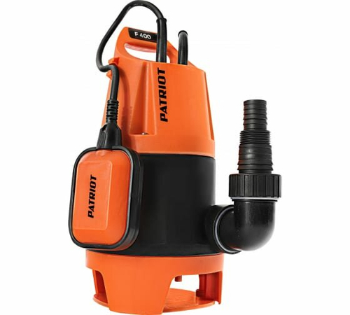 Дренажный насос PATRIOT F 400 (400 Вт) черный
