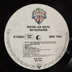 Винтажная виниловая пластинка LP David Lee Roth Skyscraper (Germany 1988)