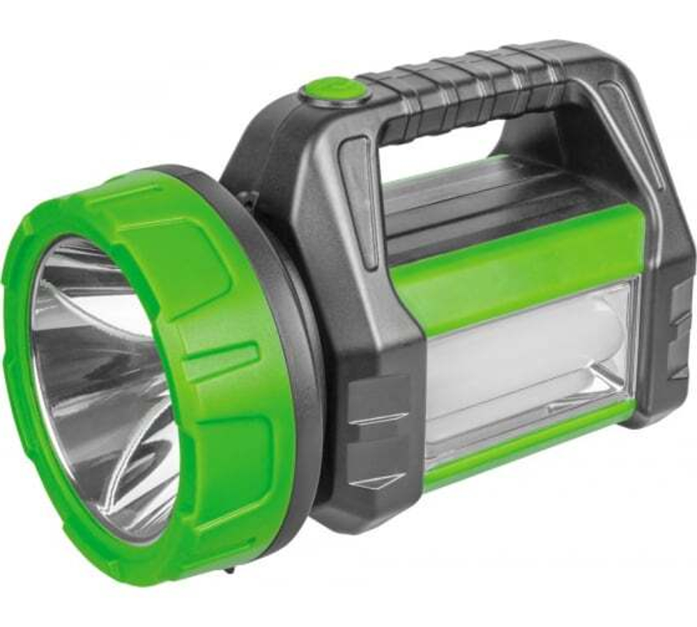 Фонарь Navigator, NPT-SP18-ACCU, прожектор/кемпер, 1LED, 5Вт+20св/д, 10Вт, 250лм, АКБ 2Ач 14032