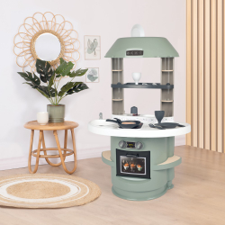 Детская кухня Smoby Nova 312700 с 13 аксессуарами для сюжетной игры от 18 месяцев — фото 10