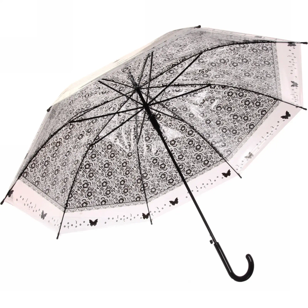 Зонт женский полуавтомат «Амулет» цвет микс, 8 спиц, d-110см, длина в слож. виде 72см