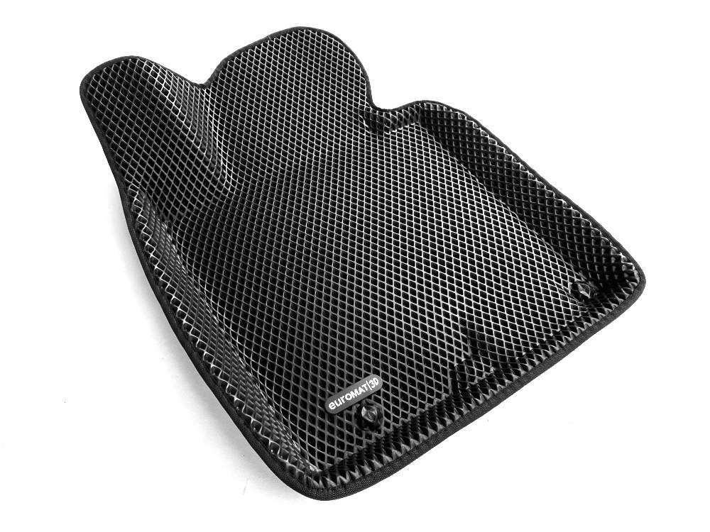 Коврики салона для HYUNDAI i30 FD (2012-2018) Euromat 3D EVA черные Арт EM3DEVA-002706