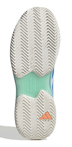 Мужские кроссовки теннисные Adidas CourtJam Control M - mint ton/pulse blue/cloud white