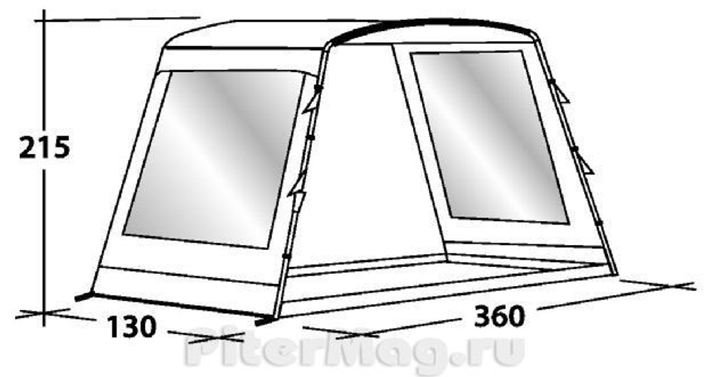 Outwell Malibu 5 Single Expansion [110227]