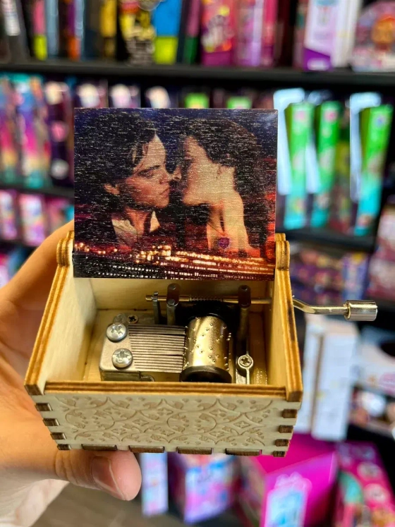 Музыкальная шкатулка детская взрослая Титаник деревянная