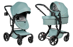 Детская коляска трансформер Aimile Spring аквамарин
