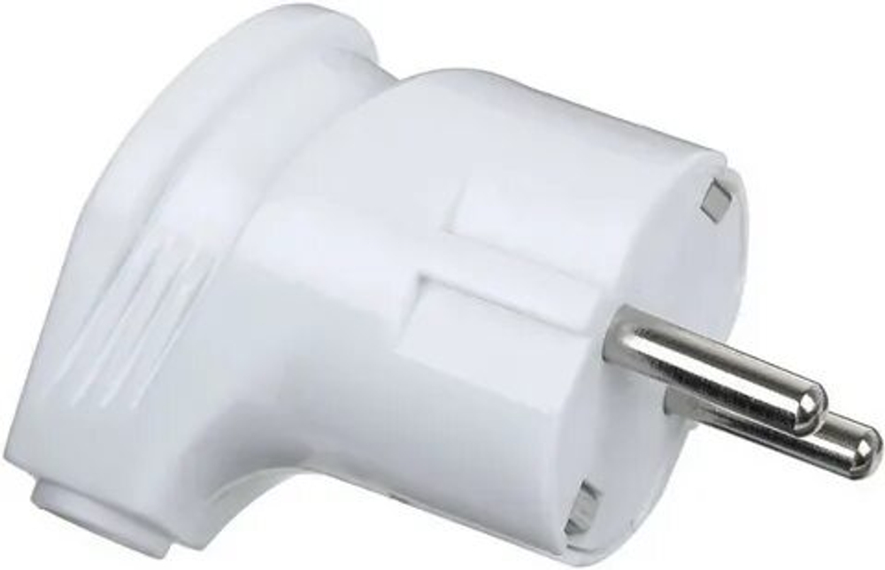 Вилка Белая Угловая 1шт в уп новинка