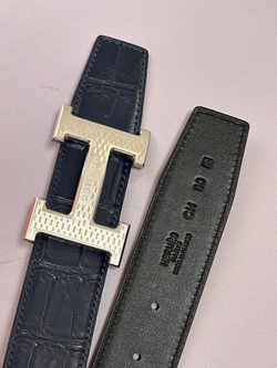 Ремень Hermes из кожи крокодила