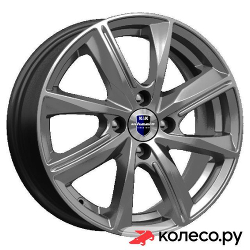 Арнар (КС904) 7x16/5*100 D67.1 ET38 Дарк платинум