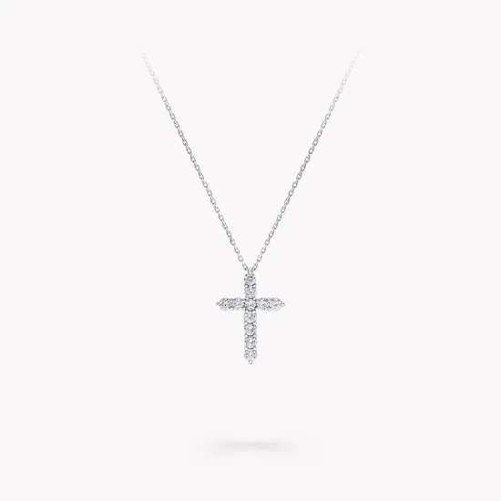 Крест Graff с круглыми бриллиантами