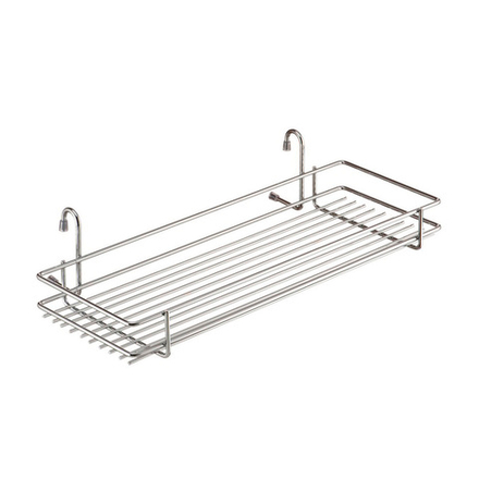 Полка широкая короткая, хром  (MX-060)